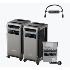 2× Anker SOLIX F3800 + Power Backup Kit